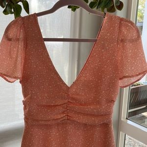 Pink summer dress